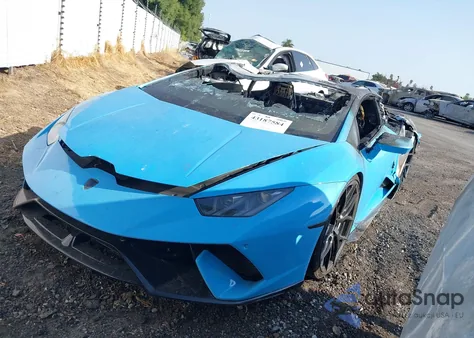 2017 Lamborghini Huracan Lp580-2 из США, поврежденный, VIN ZHWUC2ZF7HLA06751